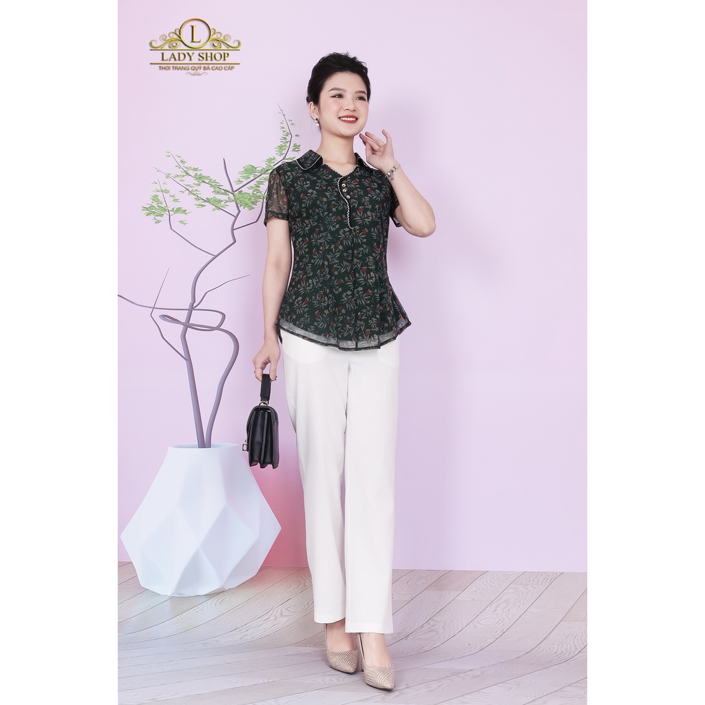 Áo Thun Lưới Trung Niên Ladyshop thời trang nữ cao cấp TK815