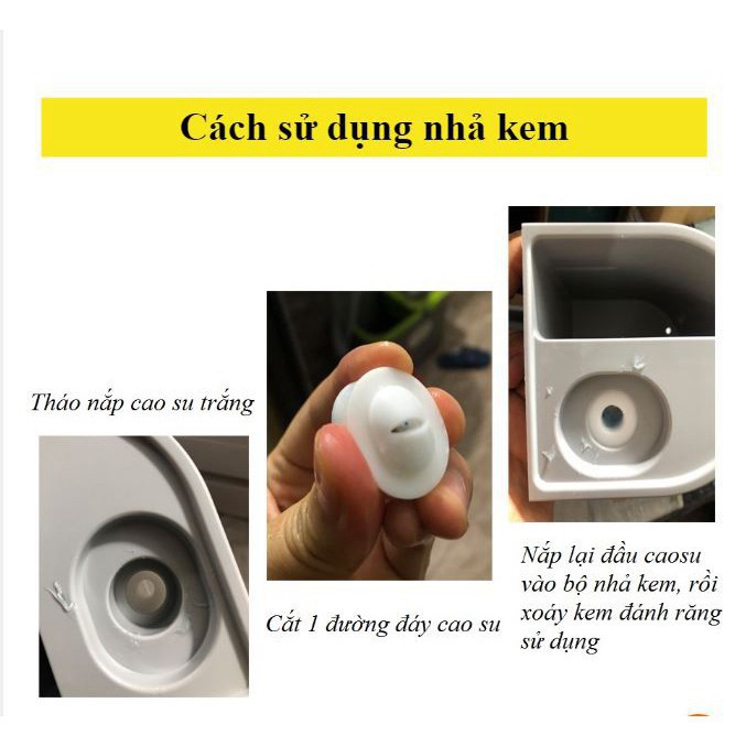 Kệ Để Đồ Phòng Tắm Kèm Nhả Kem, Treo Bàn Chải Và Cốc Đánh Răng ( Bộ 3 Cốc )