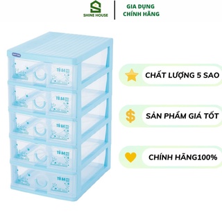 Tủ nhựa duy tân a4 nắp bằng 3 - 4 - 5 tầng nhỏ gọn tiện lợi
