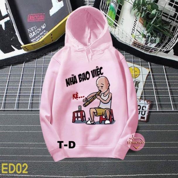 CHUYÊN SỈ Áo hoodie NHÀ BAO VIỆC TDN865 MK