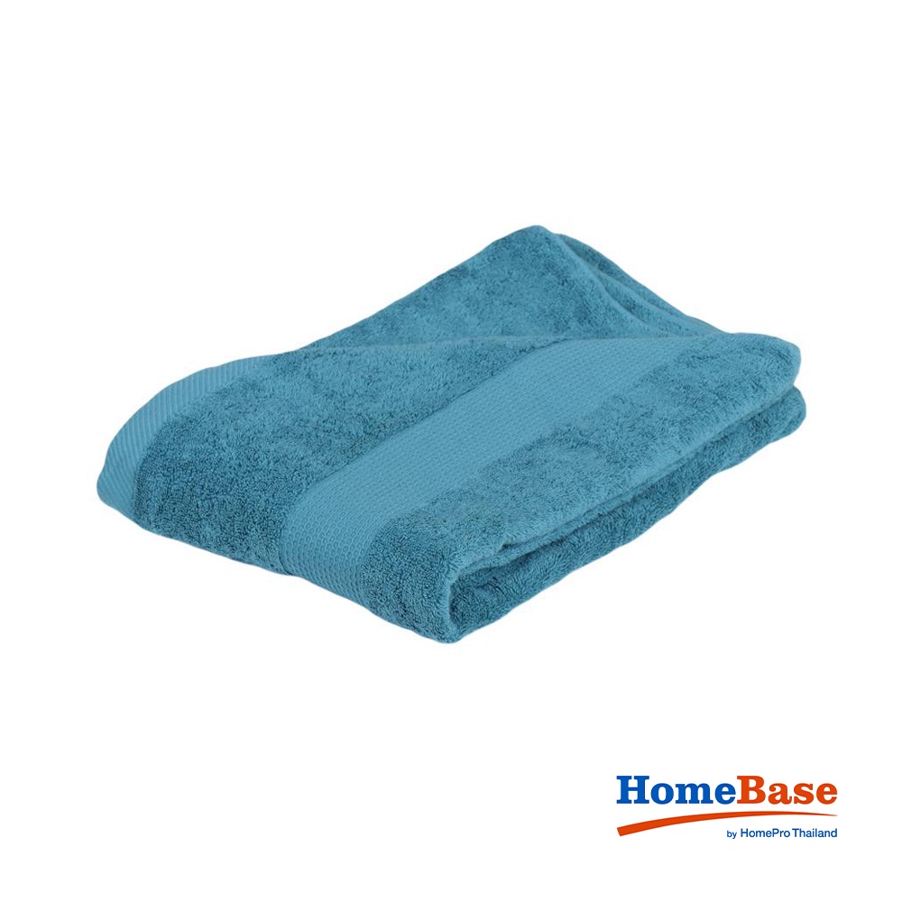 HomeBase HLS Khăn cotton TWILL Thái Lan W152.4xD0.5xH76.5cm màu xanh lá