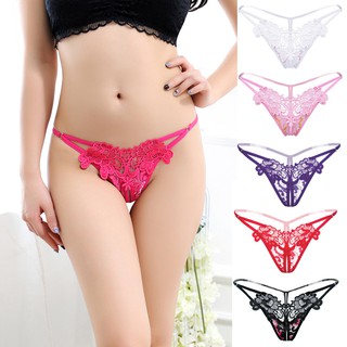 Quần lót nữ lọt khe bằng ren hình bướm quyến rũ