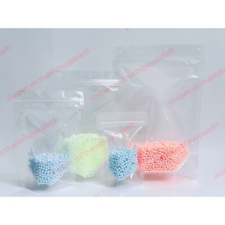0.5kg Túi Zip trong suốt đáy đứng đựng thực phẩm
