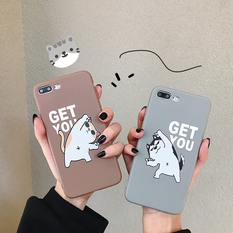 Ốp Điện Thoại Silicon Mềm Hình Cún Husky Đáng Yêu Cho Oppo A83 A1 A73 A79A A59S A39M
