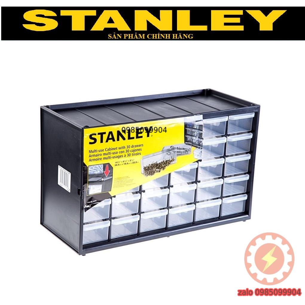 Tủ linh kiện 30 ngăn hộp đồ nghề Stanley 1-93-980 locker mini đựng dụng cụ cơ khí, điện tử, óc vít thông minh