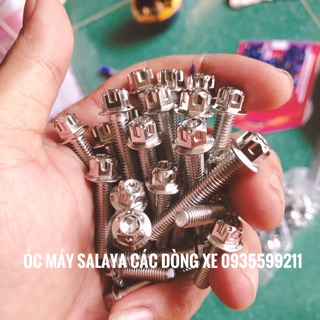Óc máy các dòng xe  salaya inox 304 hàng đẹp
