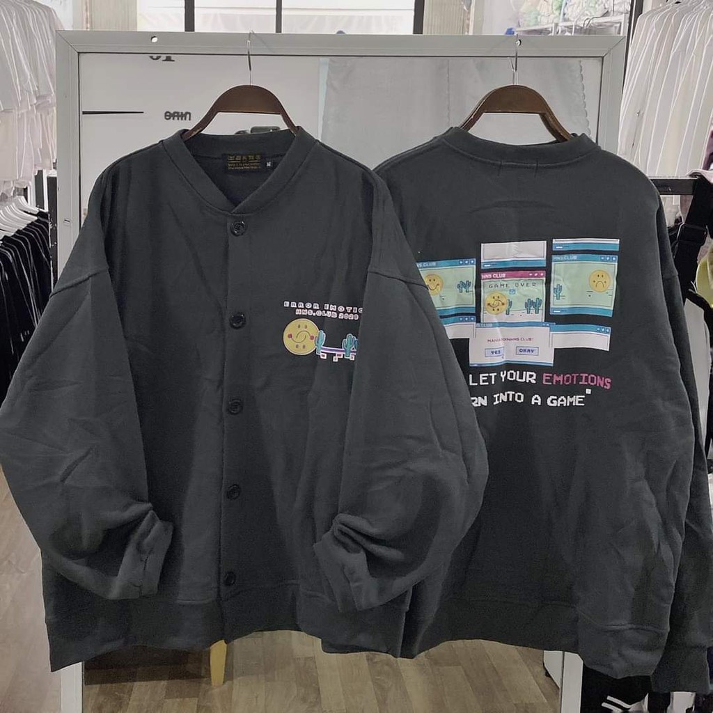Áo khoác CARDIGAN EMOJI 5 MÀU | BigBuy360 - bigbuy360.vn