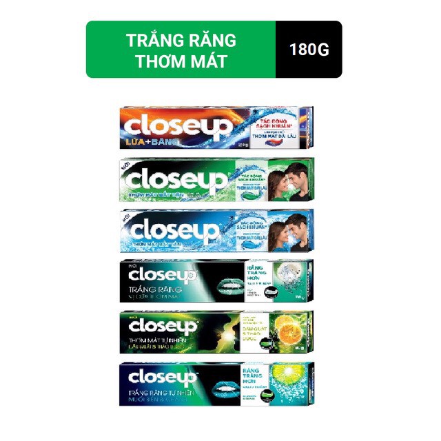Kem đánh răng Closeup 180gr - homecare