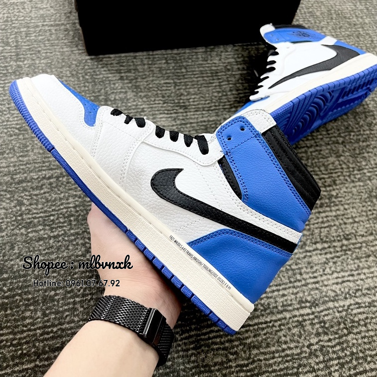 ẢNH THẬT / XANH DƯƠNG - Giày_Sneaker_Cao_Cổ_𝐍𝐢𝐤𝐞_Air_Jordan_Travis_High - GIẦY THỂ THAO NAM NỮ HÀNG XUẤT DƯ FULLTAG