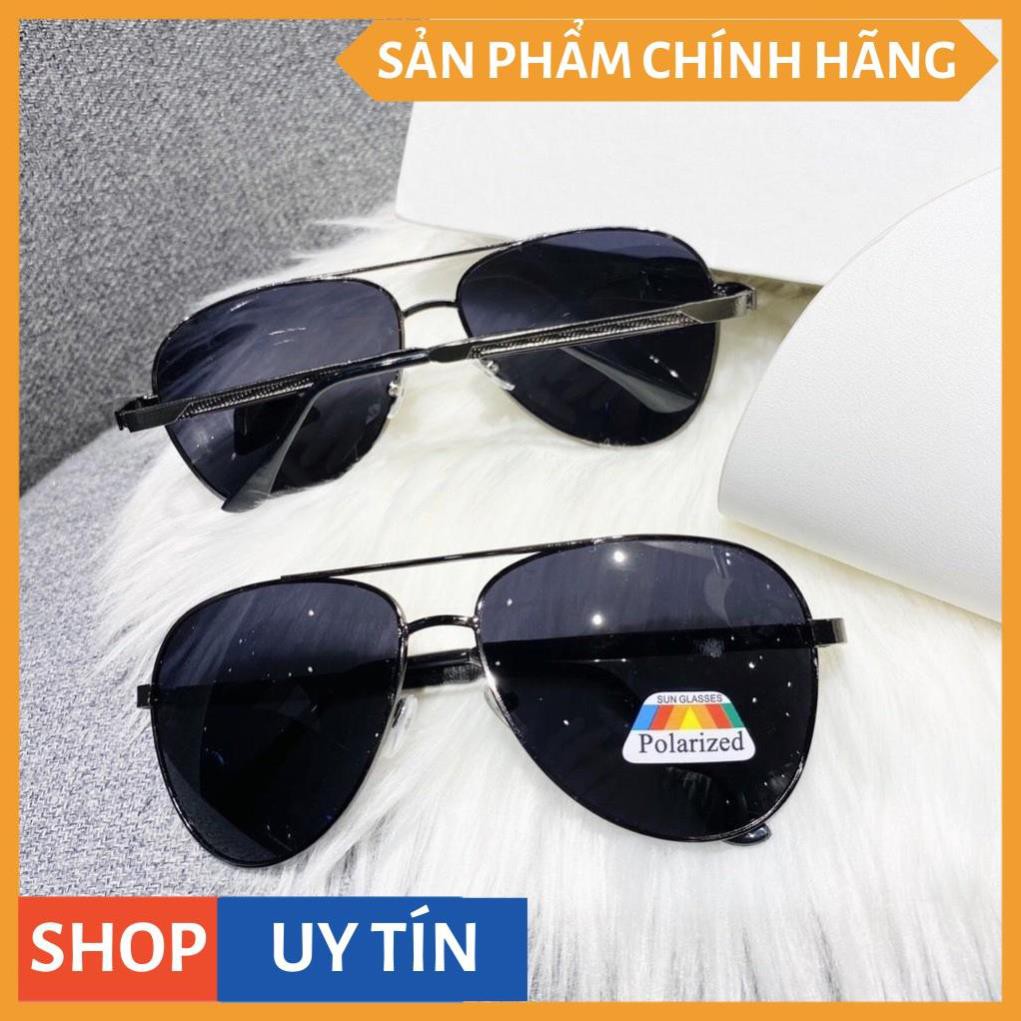 Kính mát nam thời trang cao cấp tròng phim make chống chói, chống tia UV - Mắt kính nam đi nắng gọng kim loại độc đáo | BigBuy360 - bigbuy360.vn