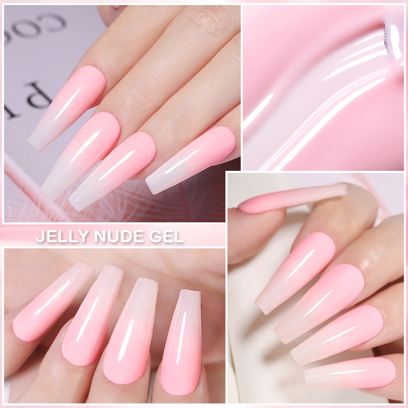 Sơn móng tay BORN PRETTY dạng Gel UV thể tích 7ml nhiều màu sắc Sơn móng tay màu hồng thạch