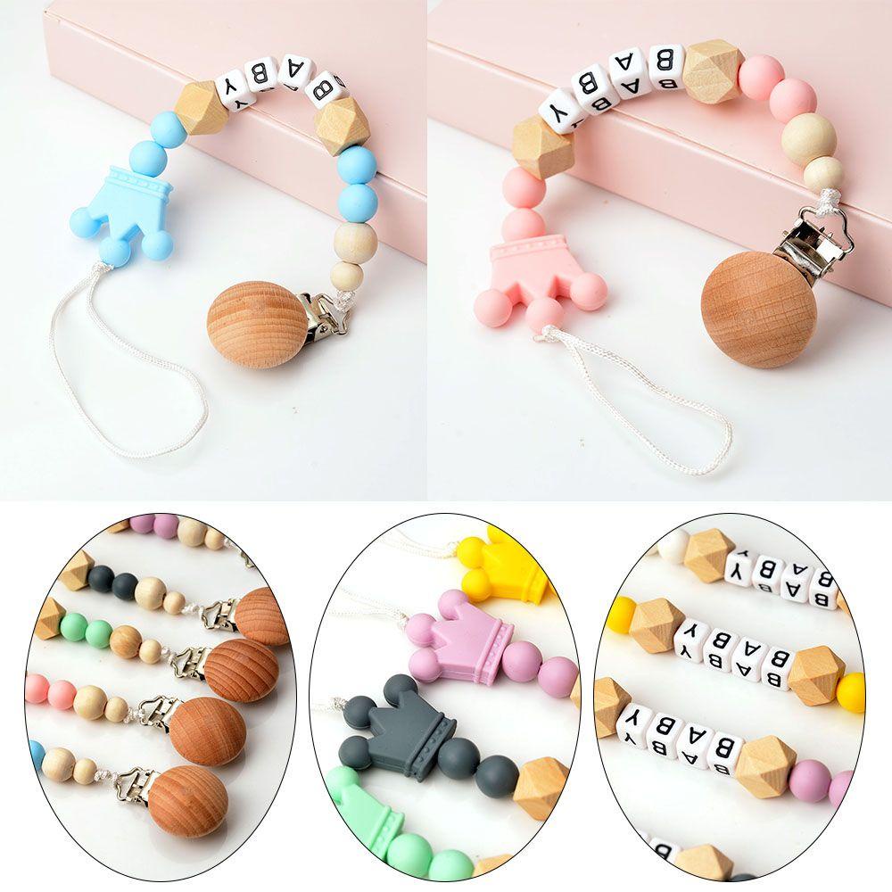 Giá Đỡ Núm Vú Giả Dạng Chuỗi Hạt Đồ Chơi Dành Cho Trẻ