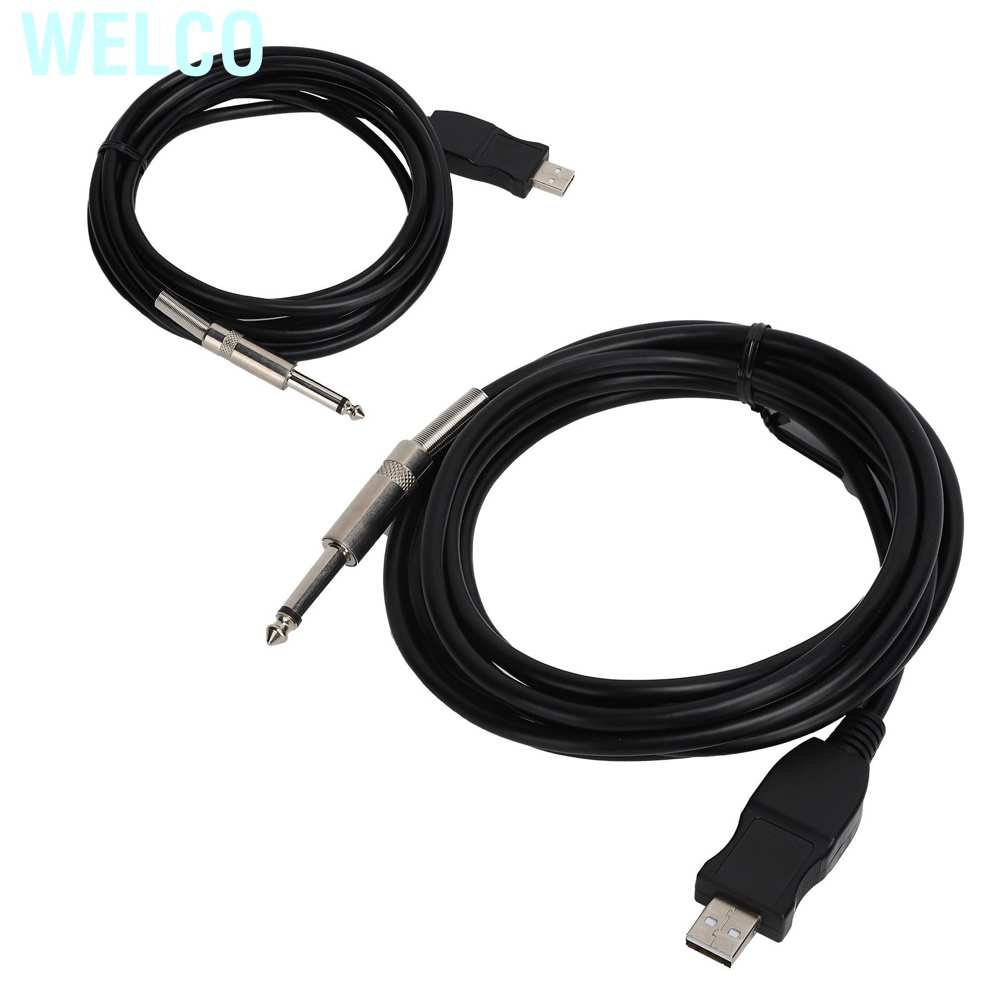Welco 3m USB to 6.5XLR Audio Cable with Recording for Gaming Equipment PS2/PS3/WII/XBOX Host