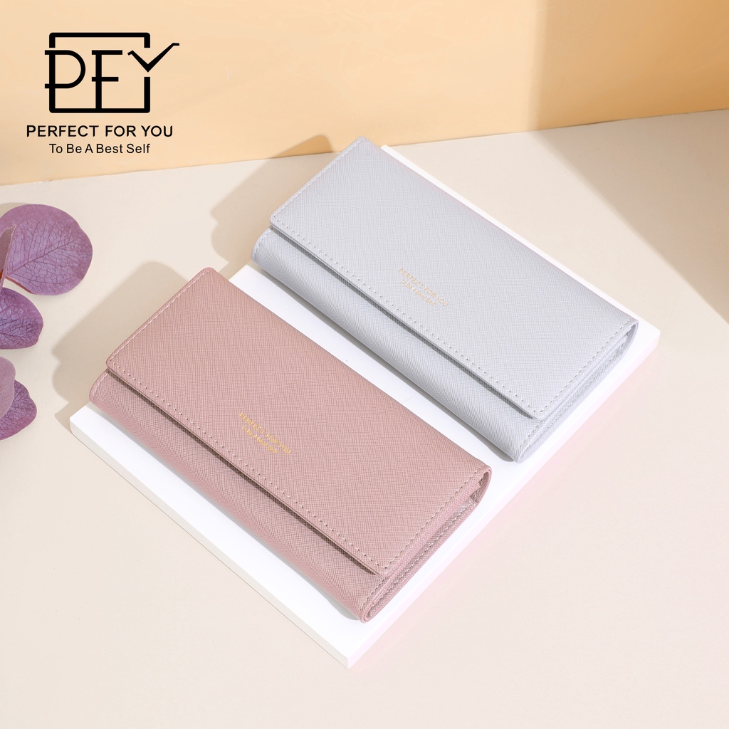 Ví da dài PERFECT FOR YOU thời trang dành cho nữ