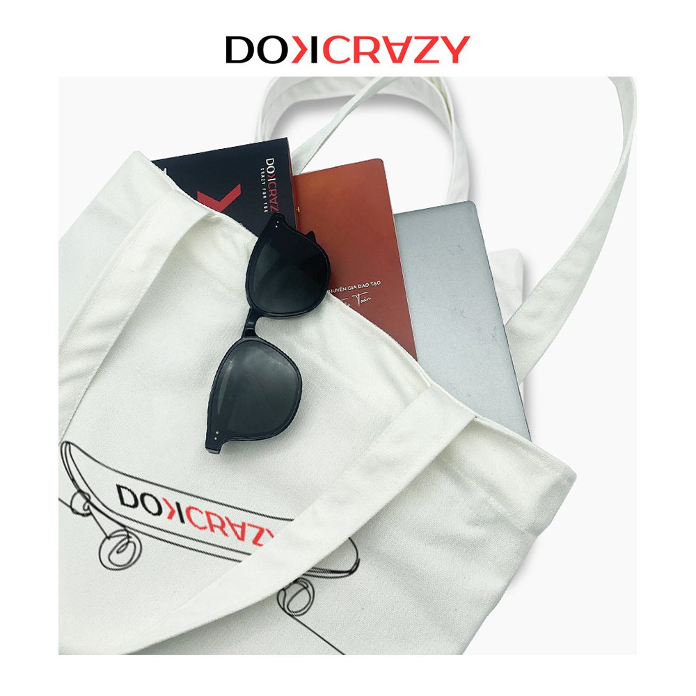 DOKBAG Tote Logo Bag ( Túi Tote, Túi Vải Canvas)