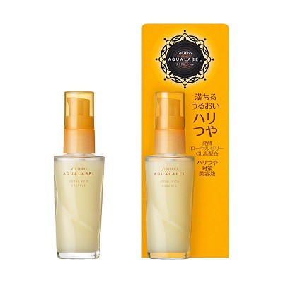 Tinh chất dưỡng da lão hóa Shiseido Aqualabel Royal Rich Essence vàng 30ml