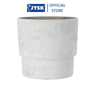 Chậu cây | jysk otto | đá nhân tạo xám | 16x15cm