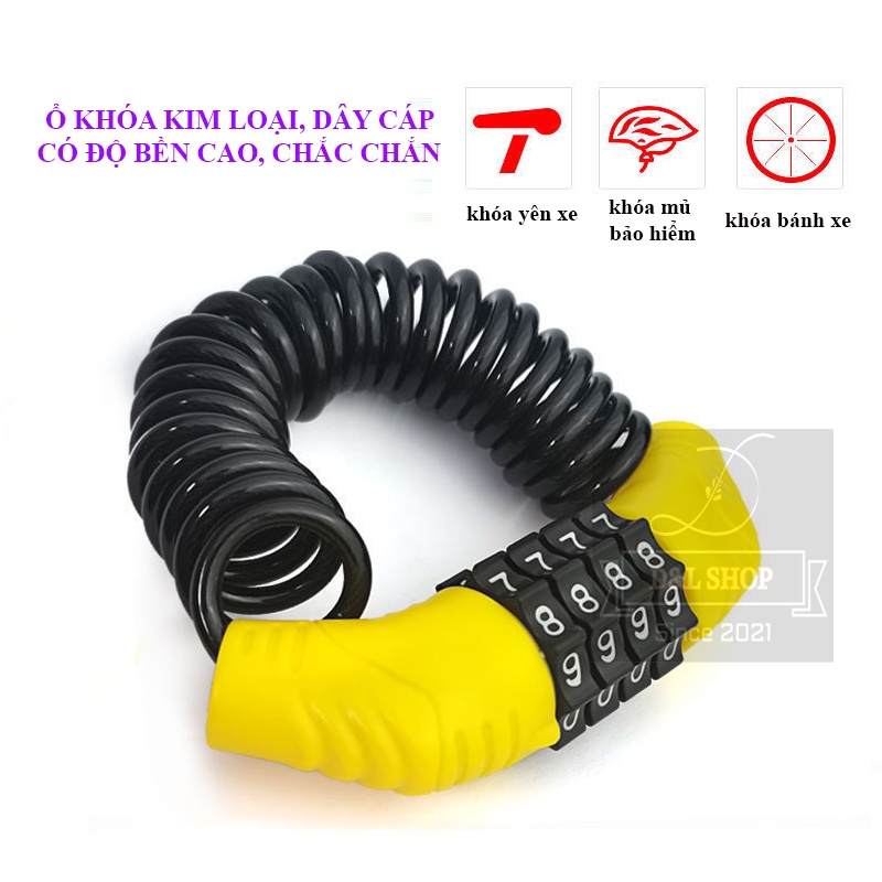 Ổ KHÓA SỐ-DÂY CÁP