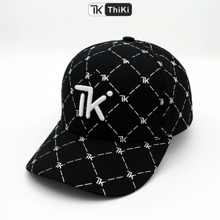 Mũ nón lưỡi trai monogram thiki chính hãng đen
