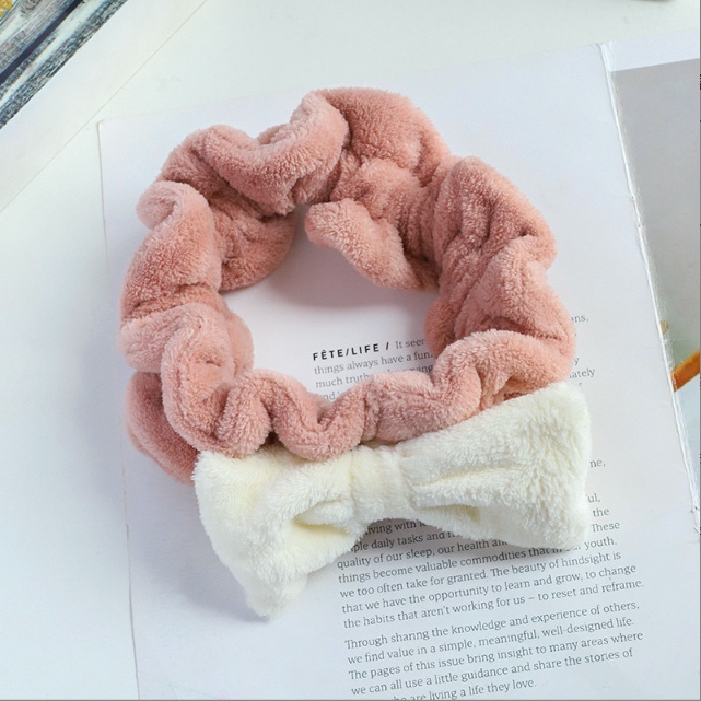Băng Đô Nơ Thời Trang Phong Cách Hàn Quốc Đáng Yêu-Minkey