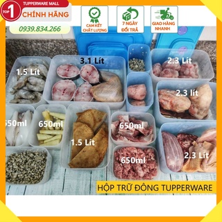 Tupperware ❤️ Freeship❤️Hộp trữ đông lẻ các size đa dạng