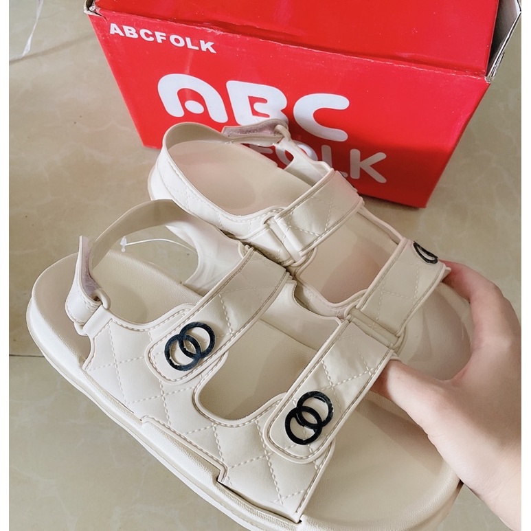 dép sandal quai hậu nữ chất liệu cao su non cao cấp siêu bền (ảnh tự chụp)