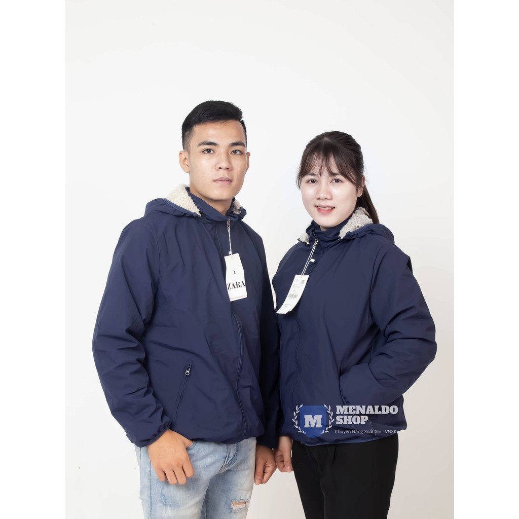 Áo Gió Lông Cừu Zara Hàng Xuất Dư VNXK - Vải Format Hãng NoBrandFleece