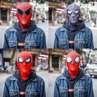 Mặt nạ nhện spider man kèm ảnh thật