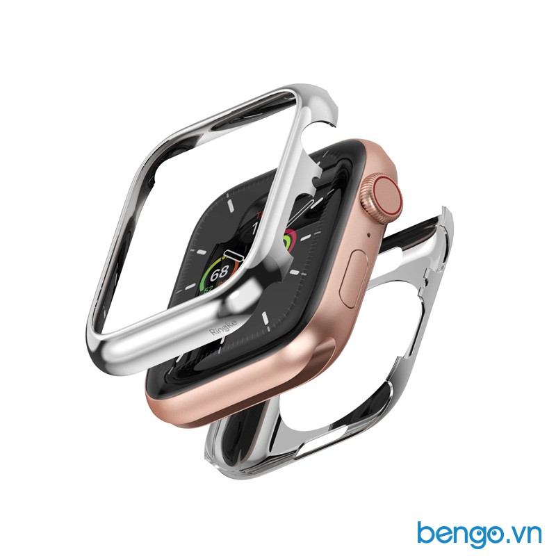 [Mã SKAMPUSHA7 giảm 8% đơn 250k]Ốp Apple Watch 6/SE/5/4 44mm RINGKE Full Frame Stylings Stainless