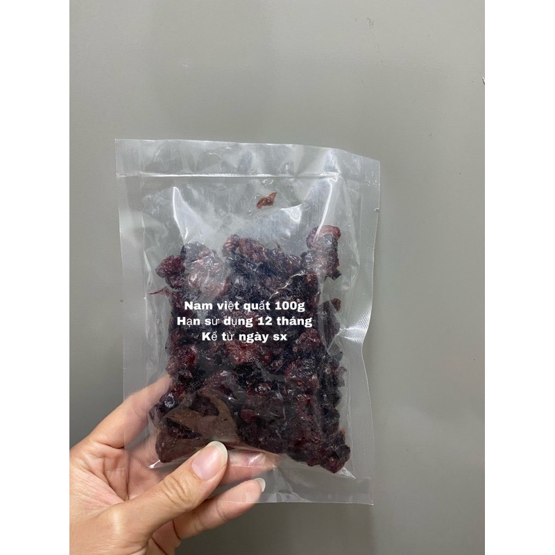 Nam việt quất cranberry sấy 100g