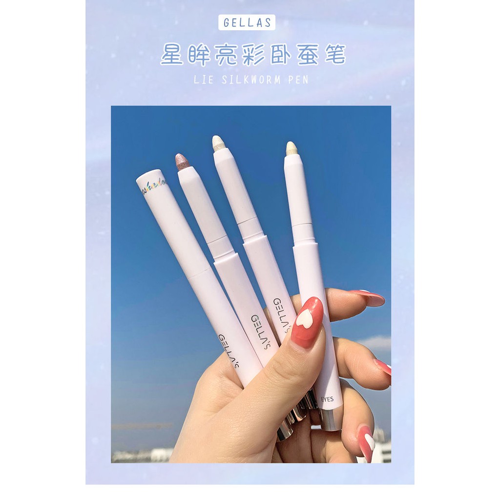 (hàng Mới Về) Bút Gel Tơ Tằm Màu Xanh Galaxy Tự Nhiên Chống Thấm Nước Không Bị Nhòe 3.18 | BigBuy360 - bigbuy360.vn