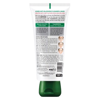 Sửa rửa mặt acnes  xanh