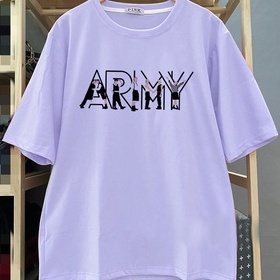 ÁO THUN FORM RỘNG BTS ARMY UNISEX