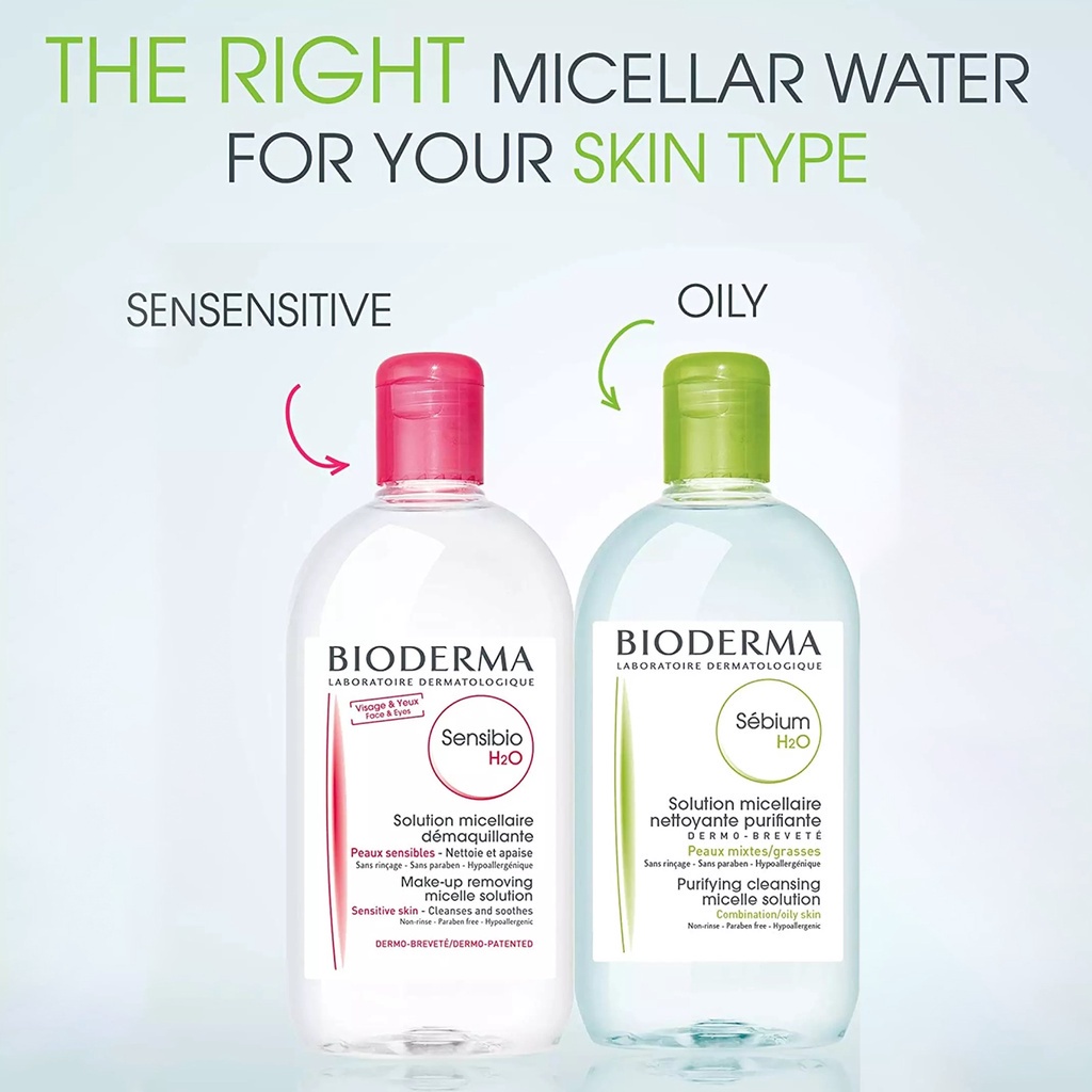 Nước tẩy trang BIODERMA Sensibio H2O Pháp 500ml | BigBuy360 - bigbuy360.vn