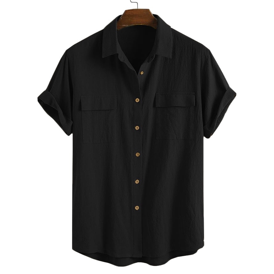 Áo sơ mi nam - Áo sơ mi chất Đũi - TEAH Store - AD6 | BigBuy360 - bigbuy360.vn