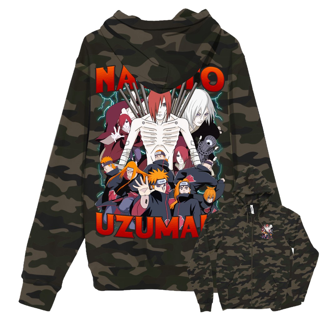 Áo Hoodie Naruto Nagato Uzumaki Akatsuki Bootleg Vol. 2