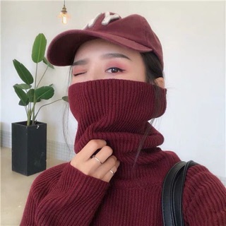 Áo len cổ lọ