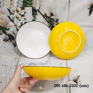 dĩa sứ sâu lòng - dĩa sứ