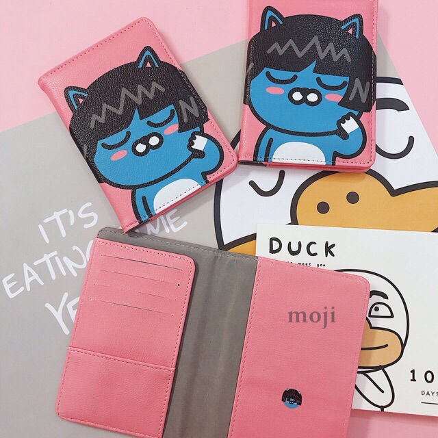 Passport Cover Ví Đựng Hộ Chiếu, Bọc Hộ Chiếu Hình Gấu Thỏ Line Dễ Thương Đáng Yêu Cho Nam Và Nữ Phong Cách Mơ House