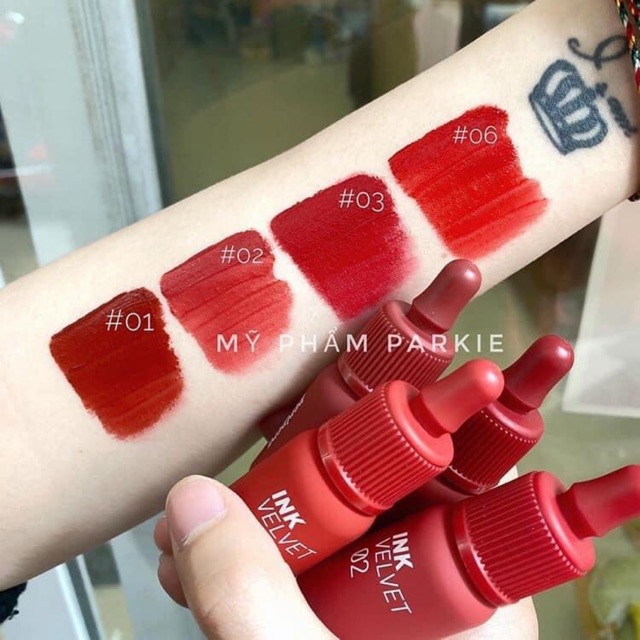 Son kem lì Peripera Ink Velvet Tint 2020