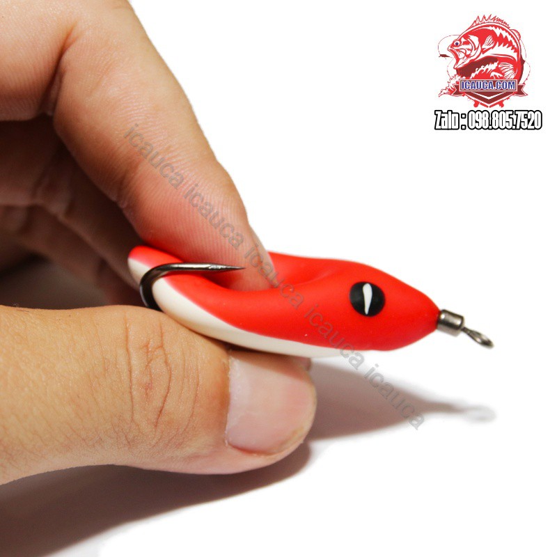 F45 F45S 45mm 8g 13g nổi và chìm lững TNTLures mồi nhái hơi mềm cao su câu lure cá lóc giá rẻ hiệu quả