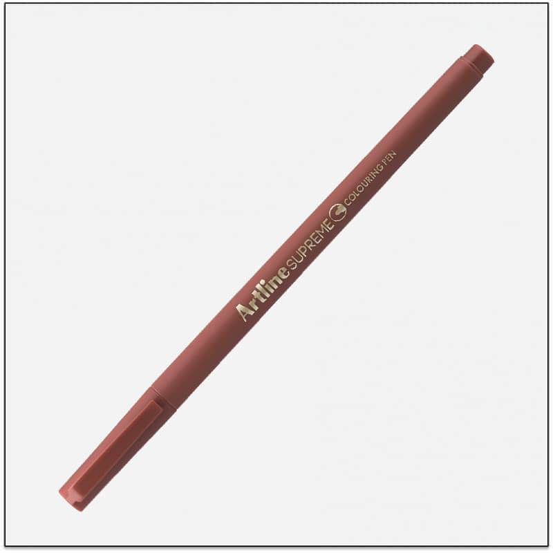 Bút lông màu Artline Supreme EPFS-210 - 0.6mm - Màu nâu (Brown)