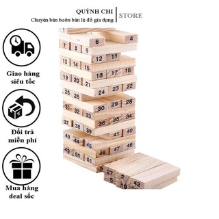 Bộ đồ chơi rút gỗ toán học kích thích trí thông minh của trẻ nhỏ loại cỡ to