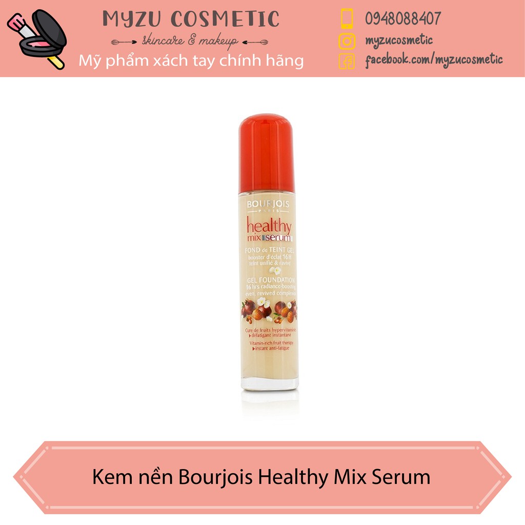 Kem nền Bourjois Healthy Mix Serum