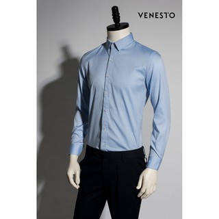 Sơ mi xanh nhạt Venesto