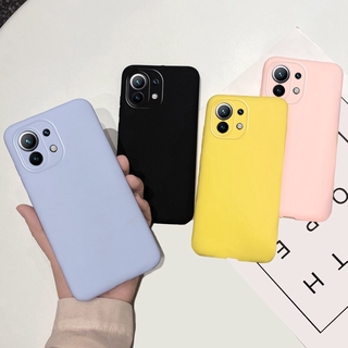 Ốp điện thoại mềm bảo vệ cao cấp cho Xiaomi Mi 11 Lite Mi11 Pro Mi11 Pro Lite