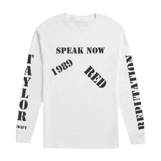 Kèm hình thật - Áo hoodie / sweater Speak Now Red Reputation 1989 Taylor Swift unisex cryaotic10