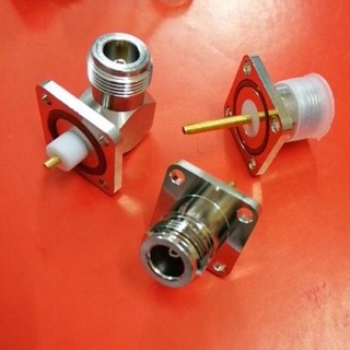 Đầu jack N female cái bắt mặt bích panel mặt máy lõi dẫn lớn