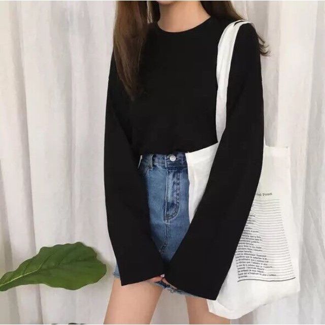 [Rẻ vô địch] Áo thun tay dài trơn unisex | BigBuy360 - bigbuy360.vn