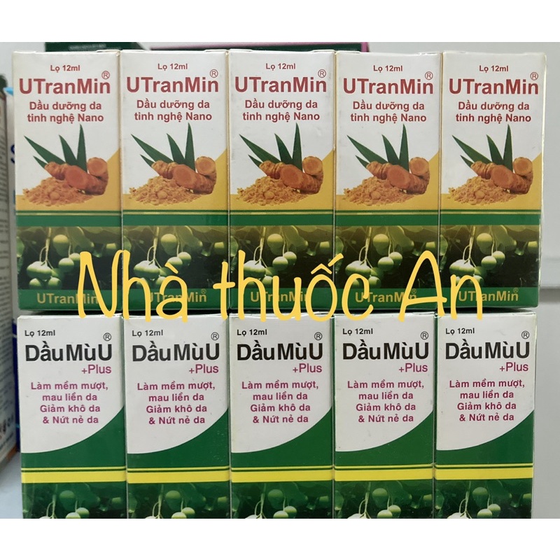 (1(Dầu mù u Thiên Khánh, Quang Minh, UTranMin, Vicogreen